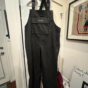Navis Marine Fishing Sailing Bib Overall Pant Wind/Waterproof Black XL